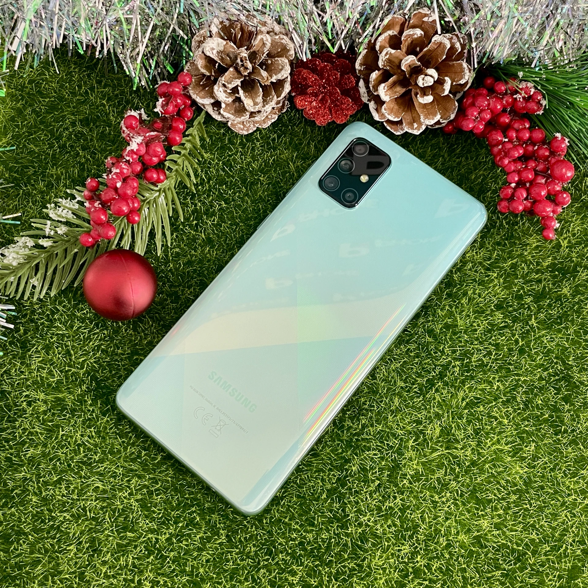 Samsung Galaxy A71 128 GB Prism Crush Blue - 3 HÓ GARANCIA felújított használt mobil webáruház