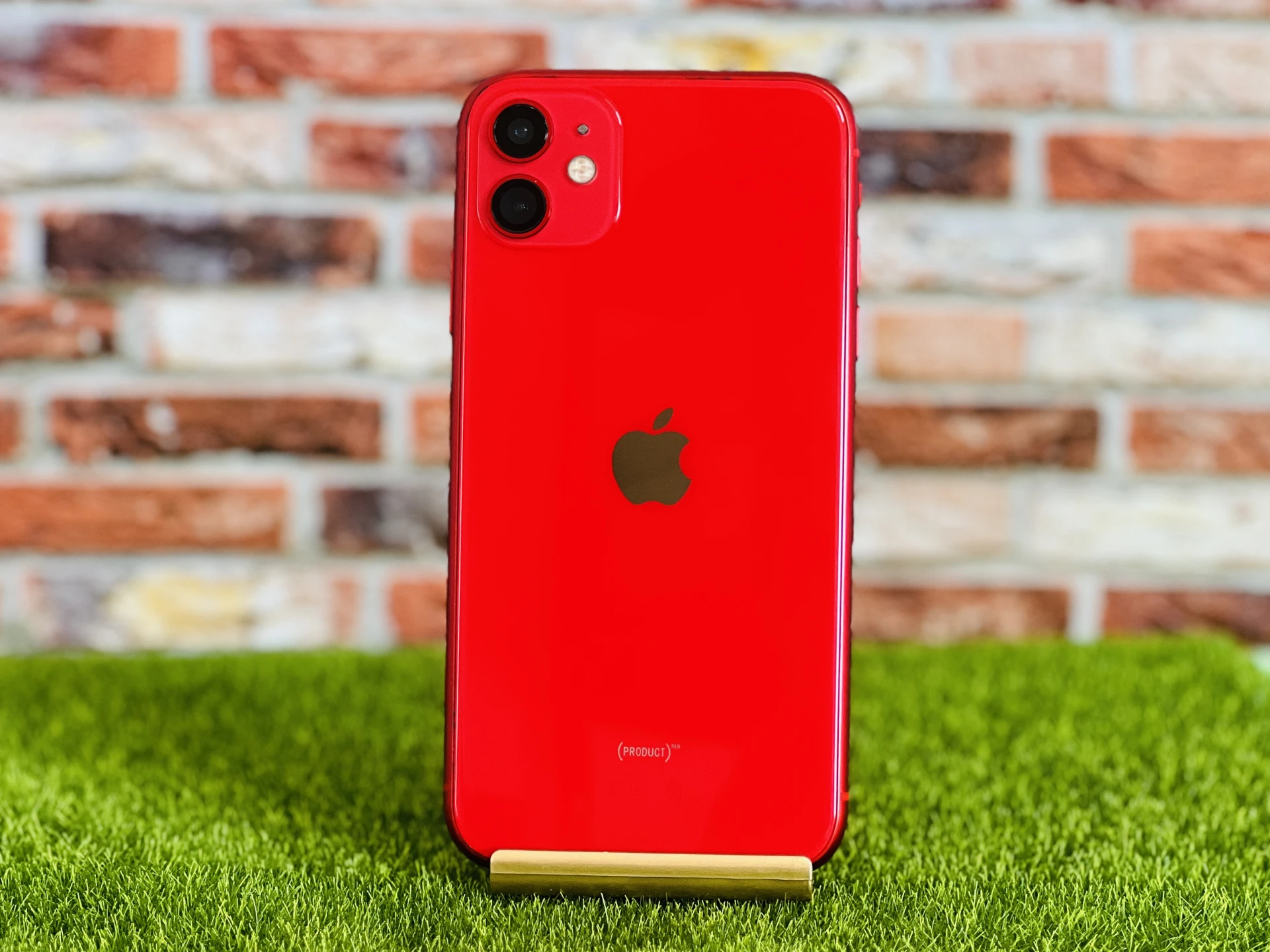 iPhone 11 64 GB PRODUCT RED - 3 HÓ GARANCIA felújított használt mobil webáruház