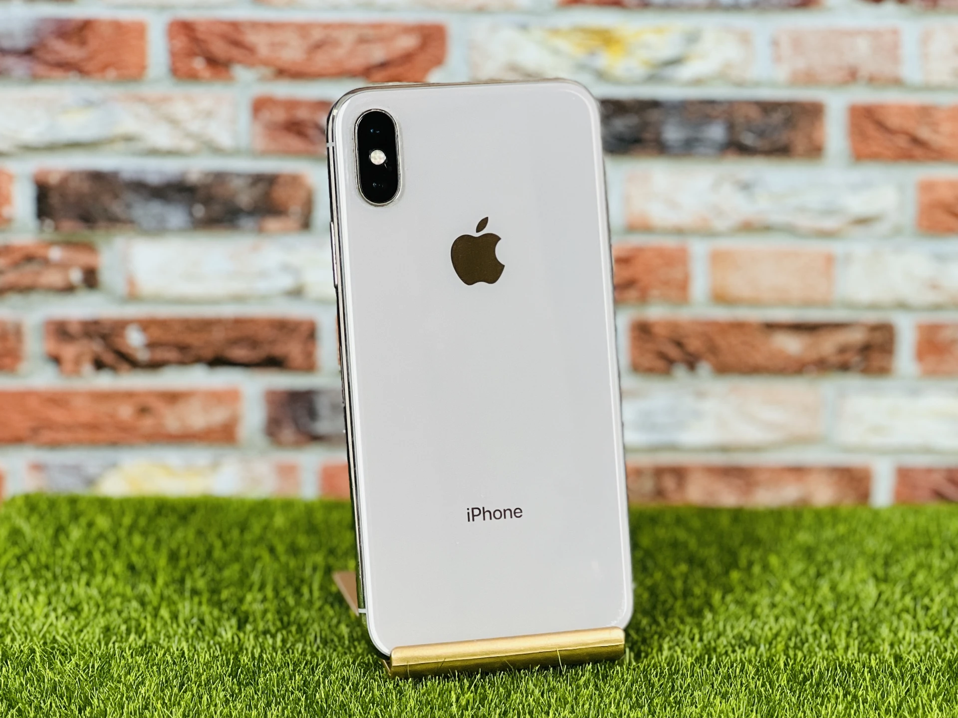 iPhone X 256 GB Silver - 3 HÓ GARANCIA felújított használt mobil webáruház