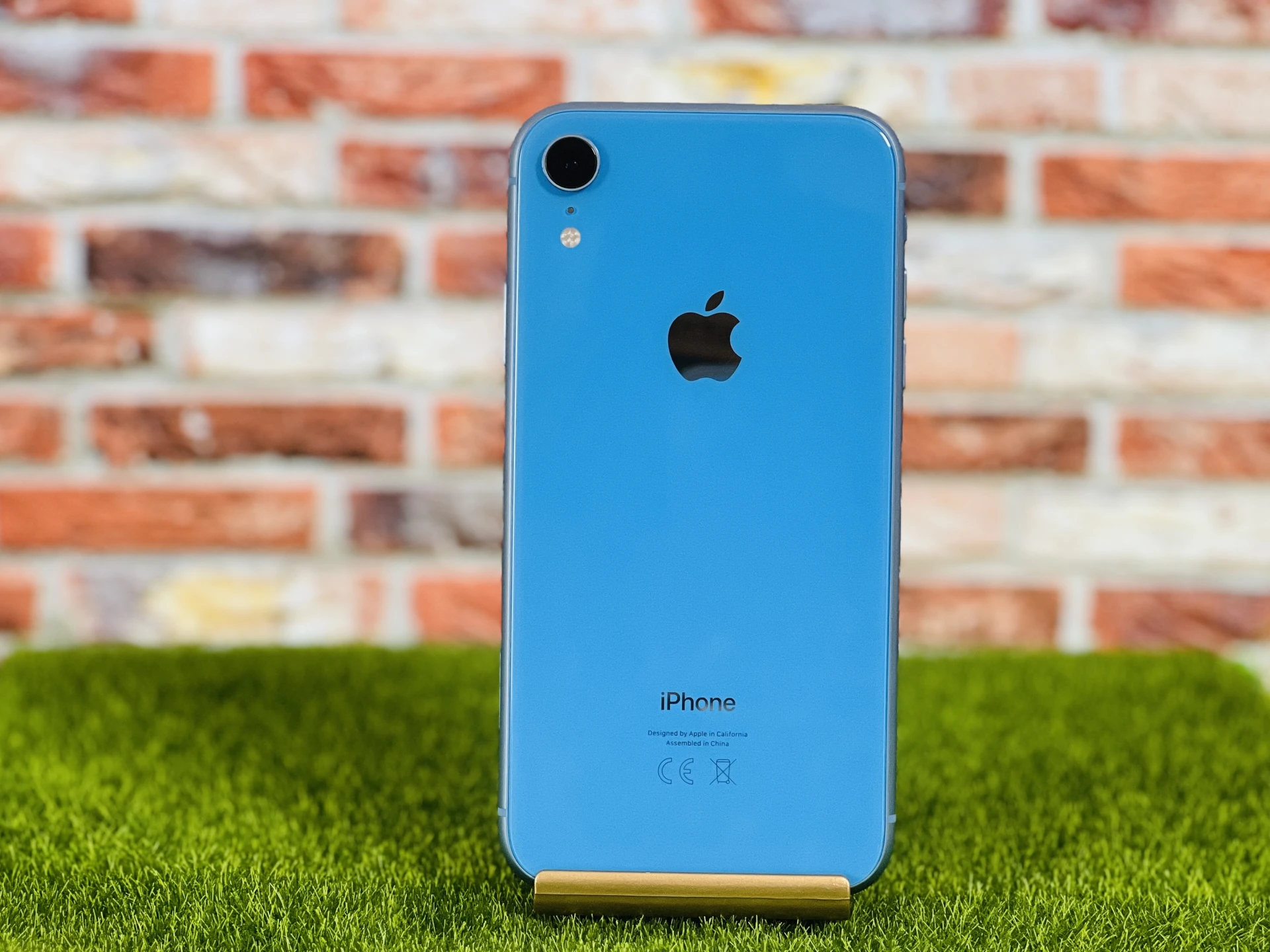 iPhone XR 64 GB Blue - 3 HÓ GARANCIA felújított használt mobil webáruház