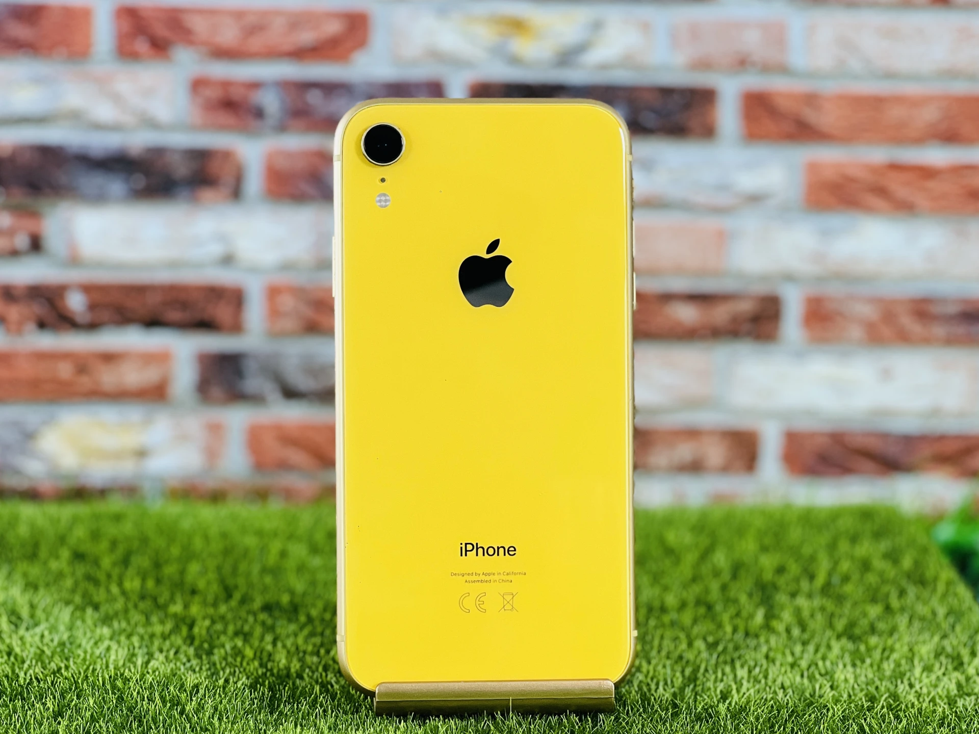 iPhone XR 128 GB Yellow - 3 HÓ GARANCIA felújított használt mobil webáruház