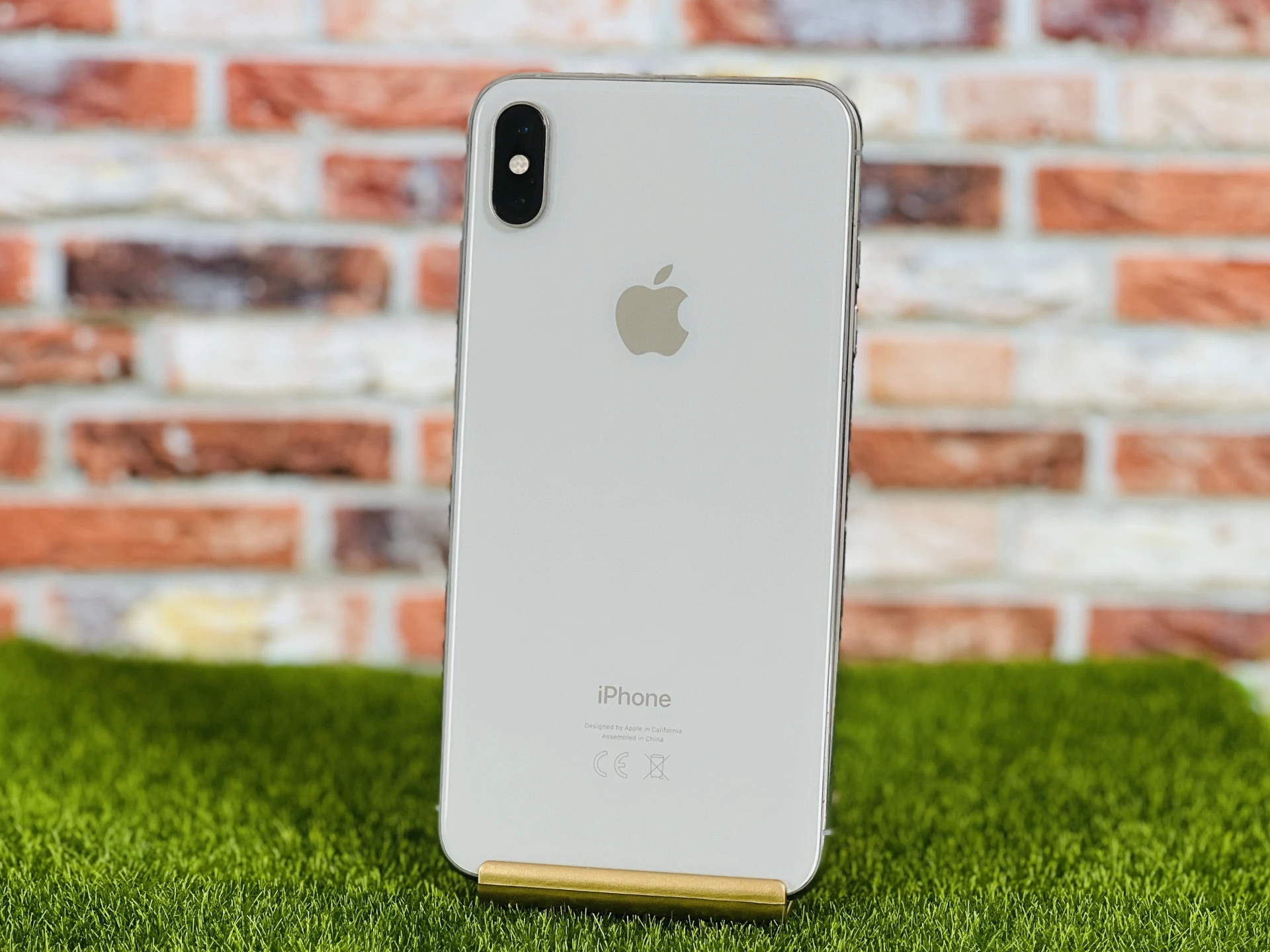 iPhone XS Max 64 GB Silver - 3 HÓ GARANCIA felújított használt mobil webáruház