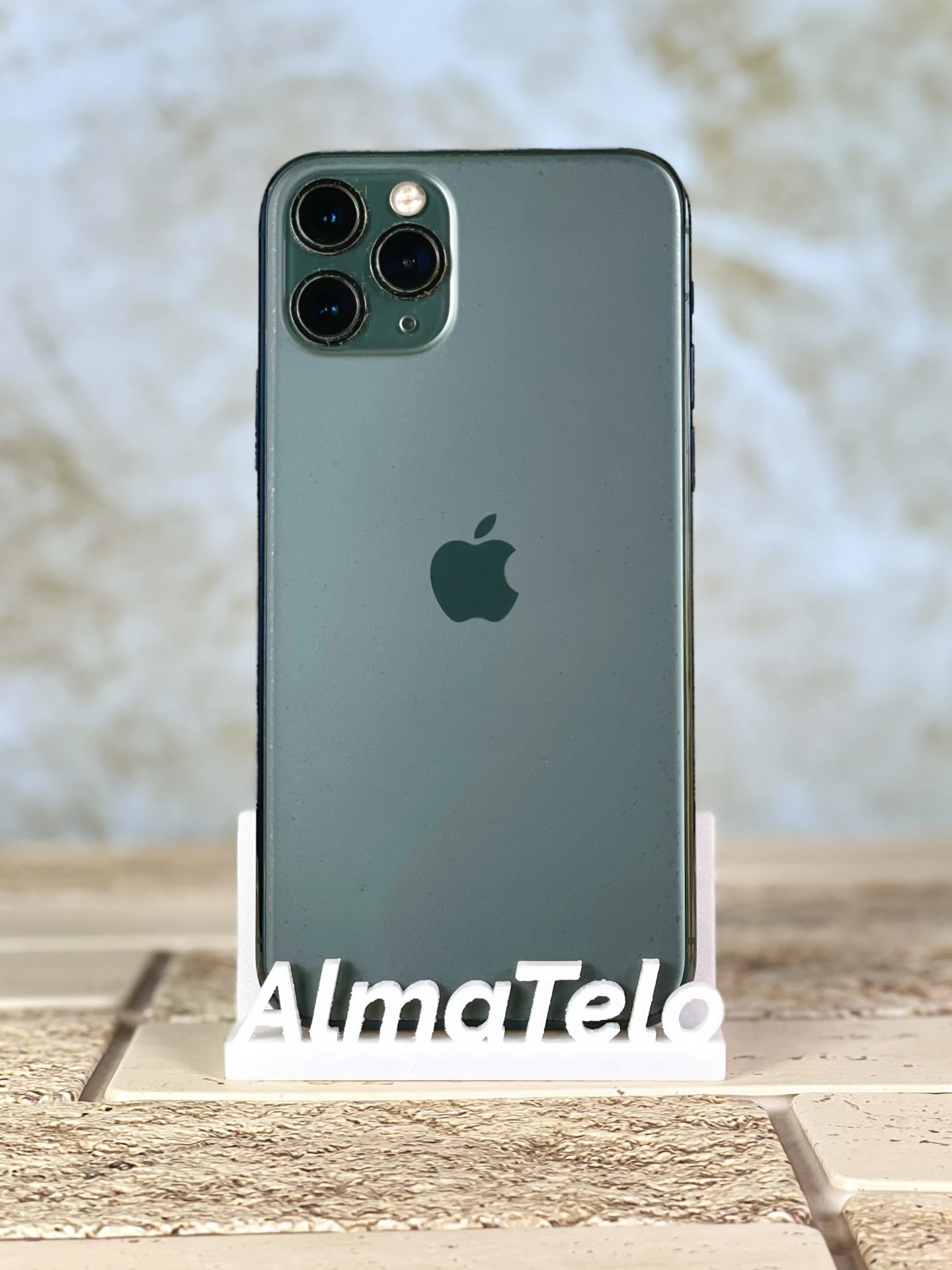 Apple iPhone 11 Pro 64 GB Midnight Green - 100% akku felújított használt mobil webáruház