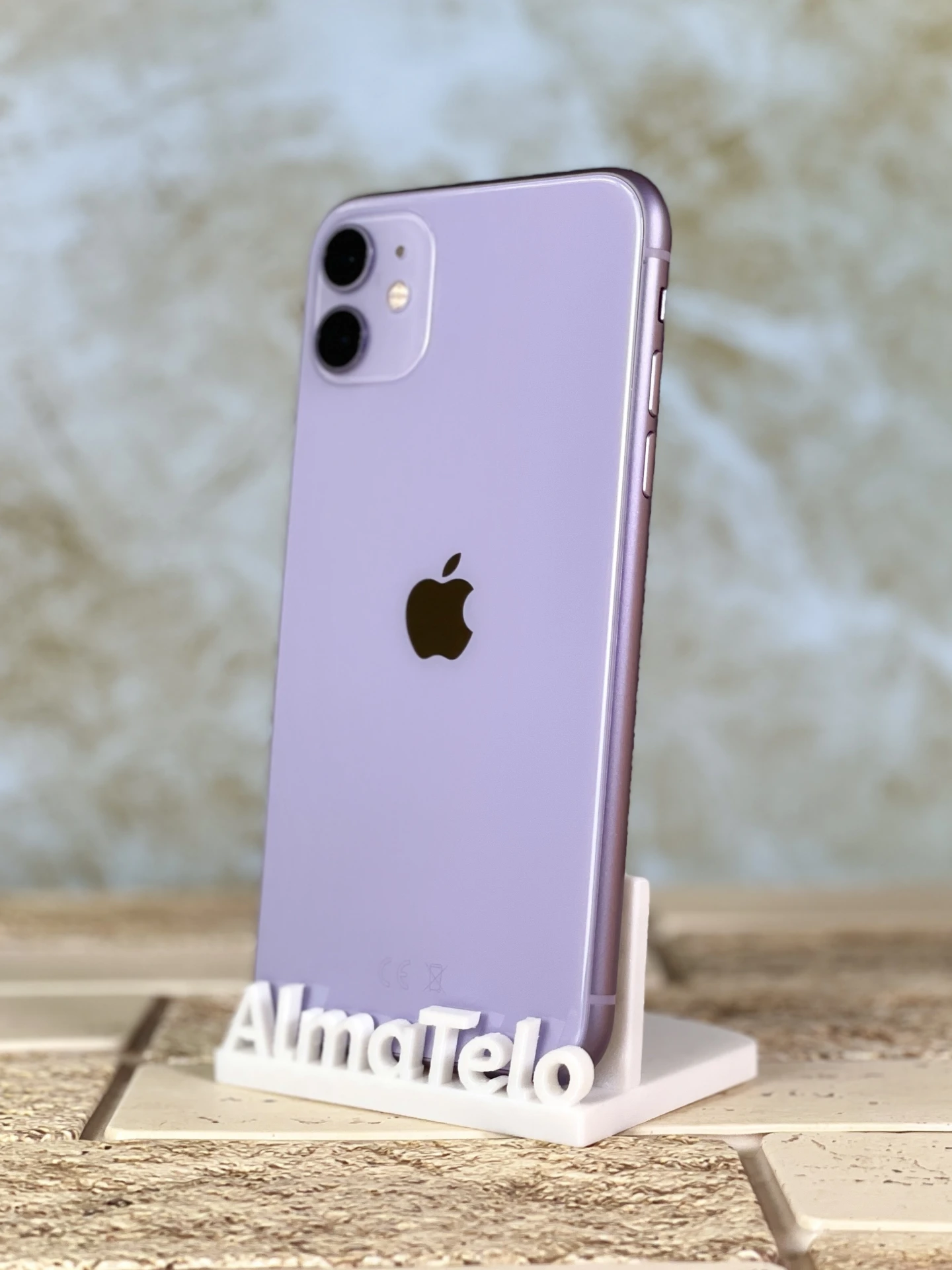 Apple iPhone 11 128 GB Purple - 100% akku felújított használt mobil webáruház