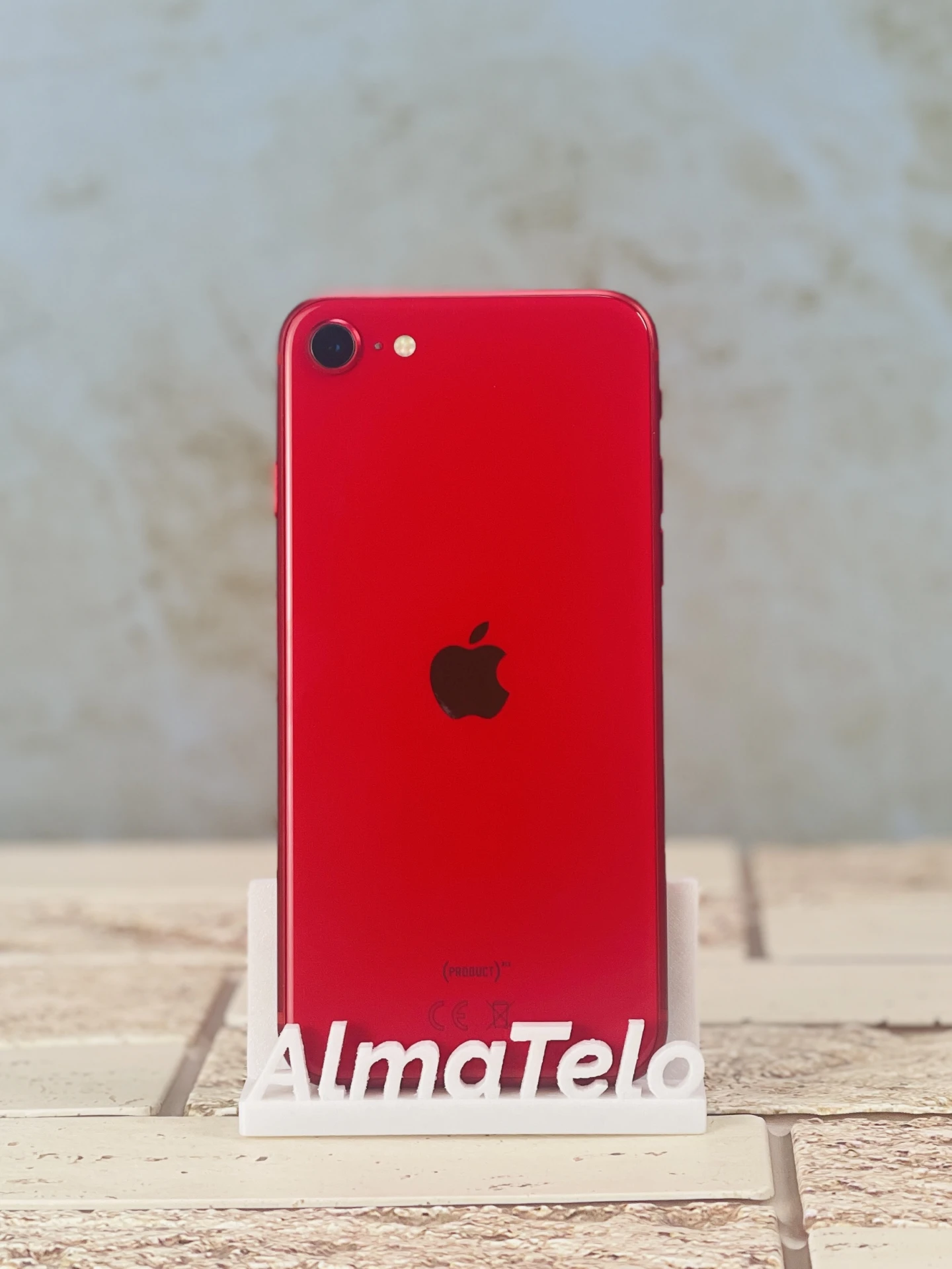 Apple iPhone SE (2020) 256 GB PRODUCT RED - 100% akku felújított használt mobil webáruház