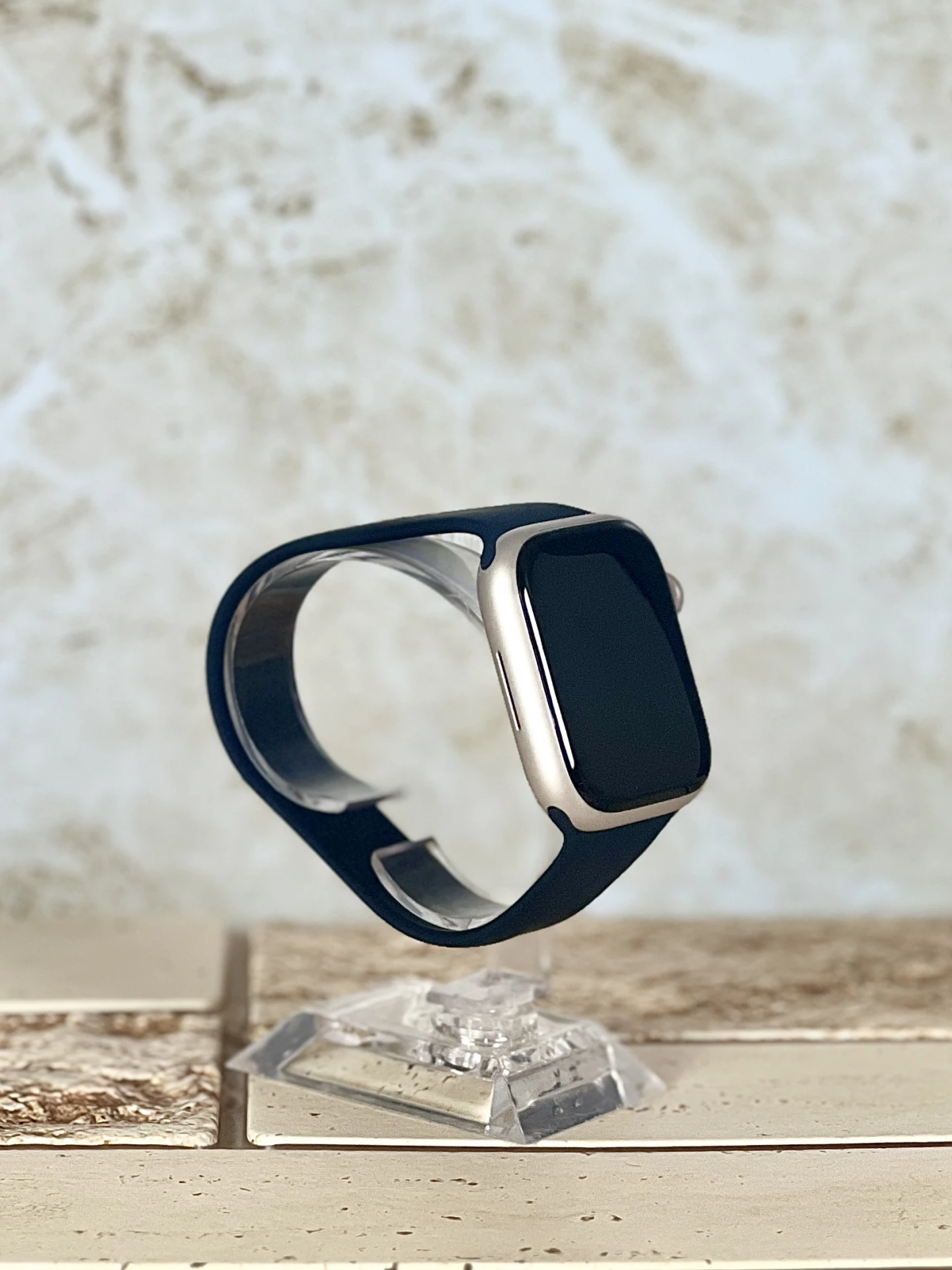 Apple Apple Watch Series 7  Starlight - 100% akku felújított használt mobil webáruház