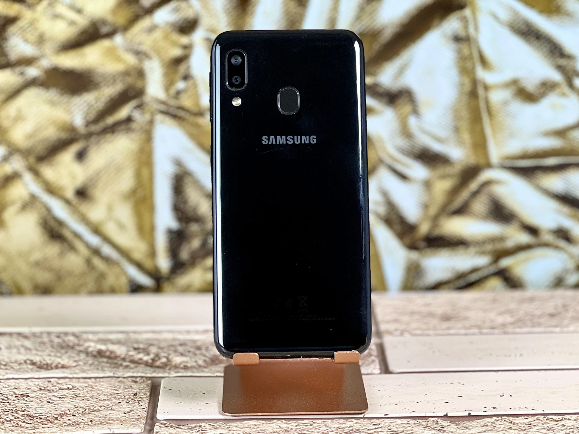 Samsung Galaxy A20 E 32 GB Black szép állapotú - 12 HÓ GARANCIA felújított használt mobil webáruház